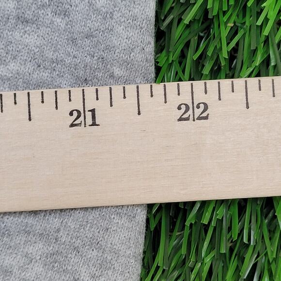 Vintage 90s Hanes Sweatshirt Womens Large 22x23 Gray USA - Picture 10 of 11